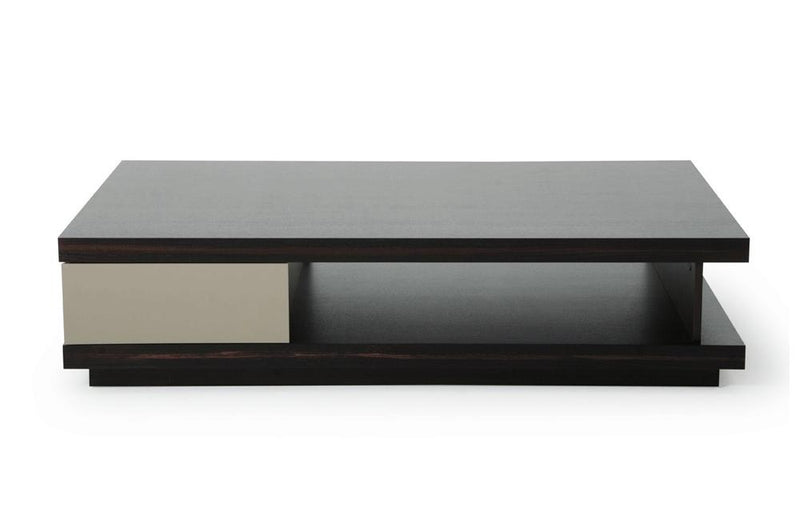 Caligari Modern Oak & Gray Gloss Coffee Table