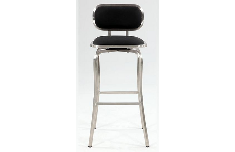 Ethen Modern Swivel Stool Black