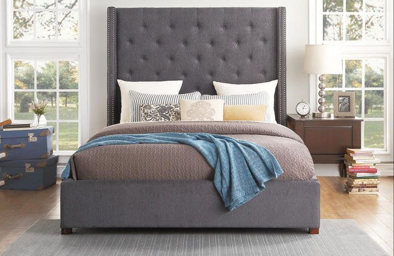 Zenna Gray Bed