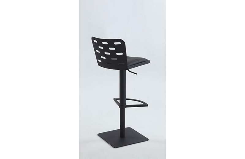 Daniel Adjustable Height Swivel Stool Black