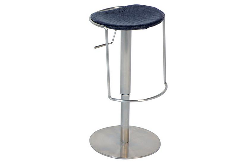 Brooklyn Adjustable Swivel Stool Black