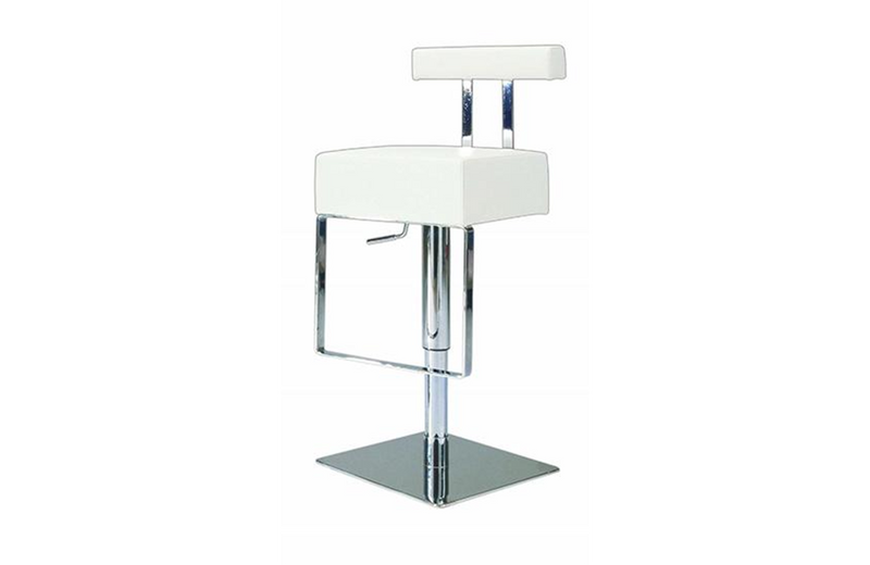 Addison Adjustable Swivel Stool White