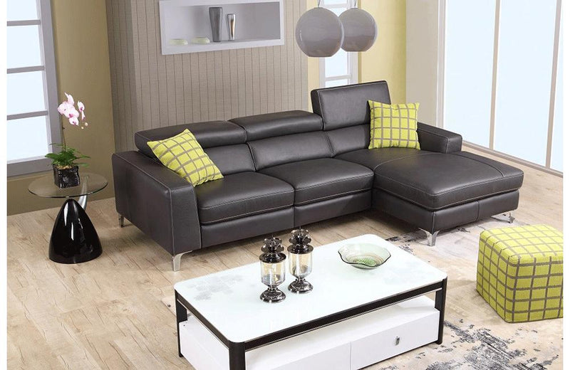 Kyra Premium Leather Sectional Sofa