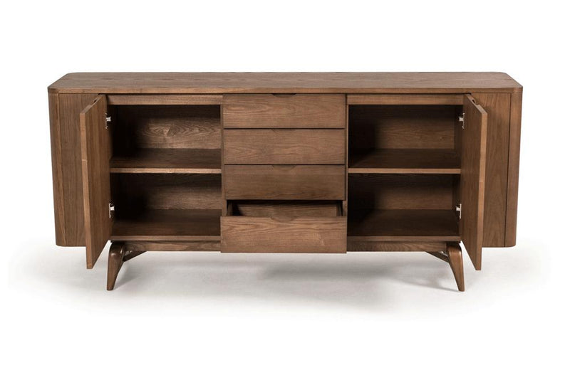 Fallon Modern Walnut Buffet