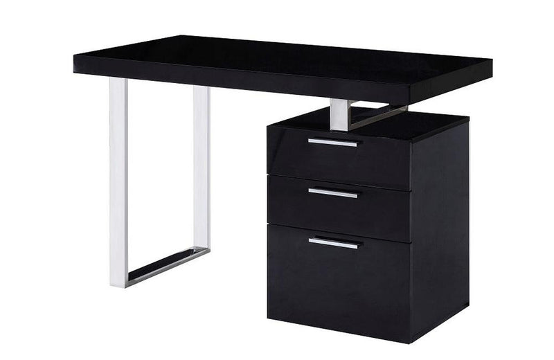 Chris Modern Office Desk Black