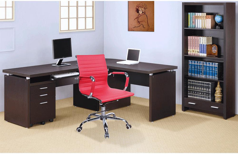 Casa Eleganza Office Chair 4918 Red