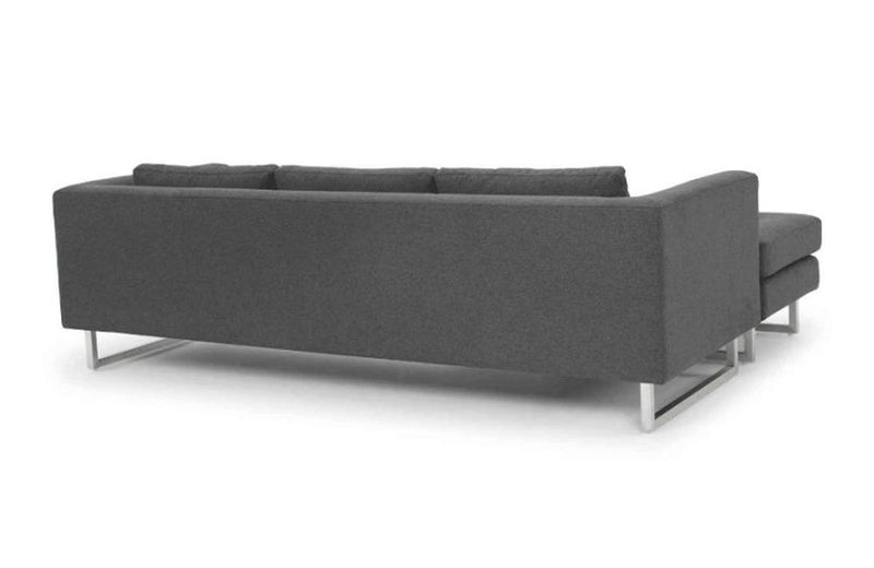 Calais Sectional Sofa Gray