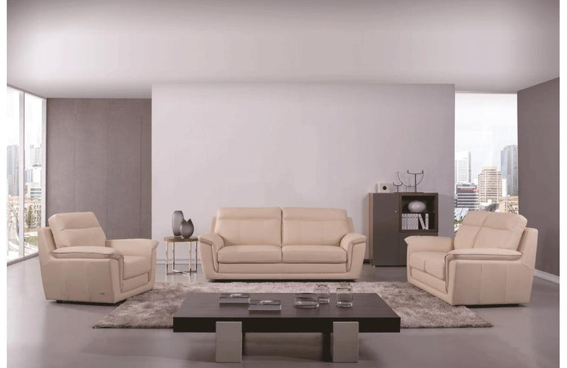 Giannes 3 PC Living Room Set Beige