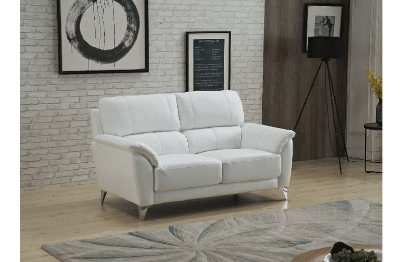 406 Loveseat White