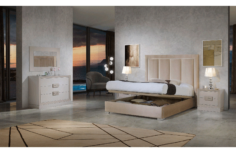 Monica Bedroom Set with Storage Bed