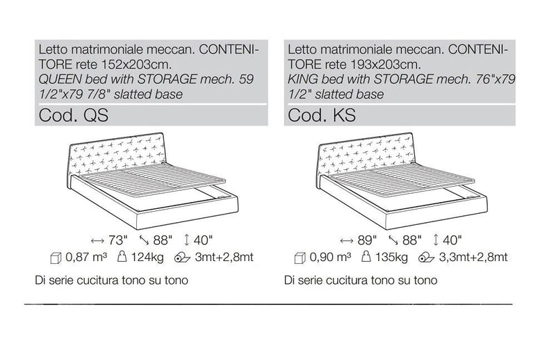 Rodrigo Storage Bed