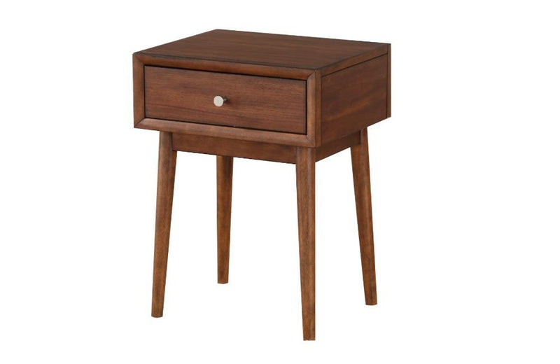 Vicky End Table with Functional Drawer