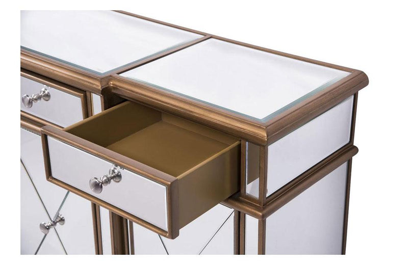 Modern 3 Drawer 4 Door Console