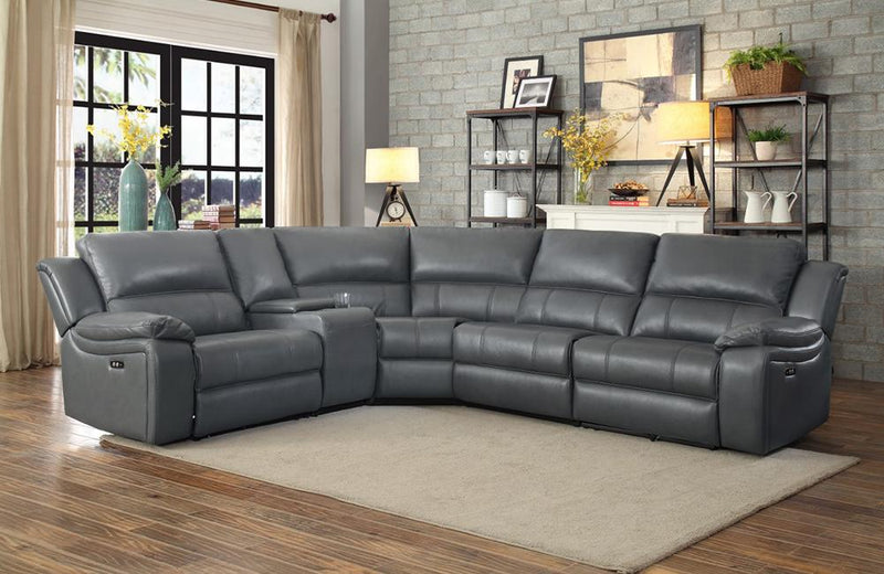 Leonardo Gray Sectional Sofa