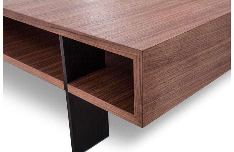 Stilt Modern Walnut Coffee Table