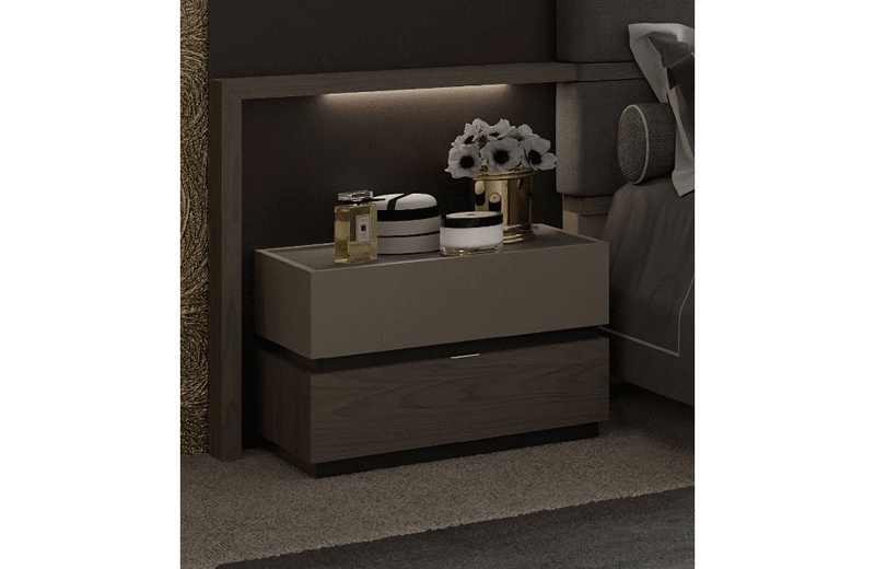 Leo 2 Drawers  Nightstand