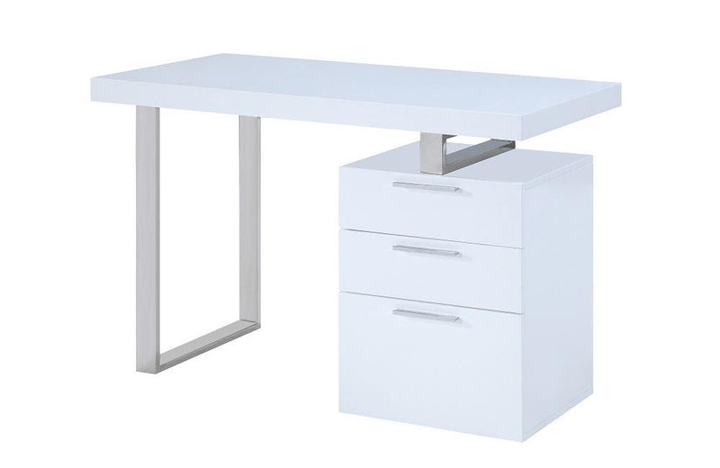 Chris Modern Office Desk White