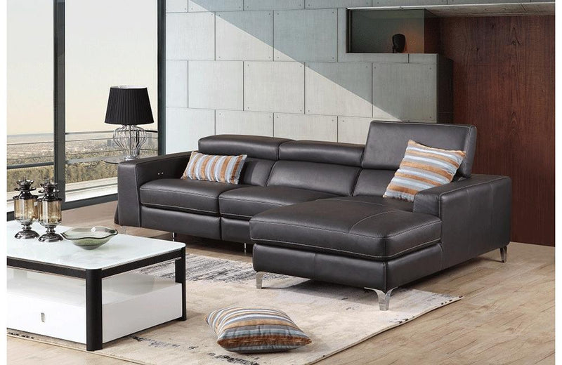 Kyra Premium Leather Sectional Sofa