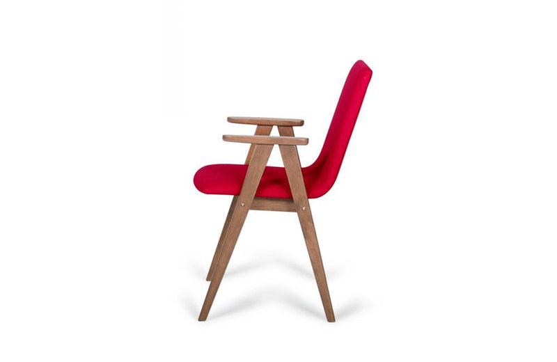 Maddox Modern Dining Chair Red