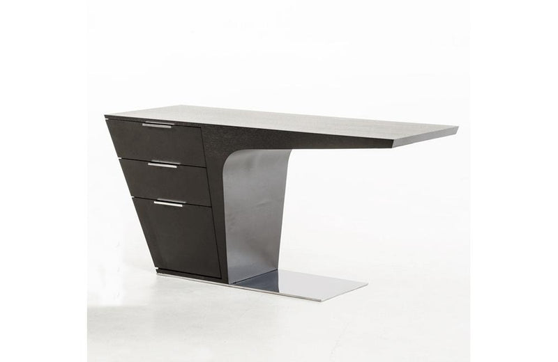 Bismarck Contemporary Wenge Desk Black