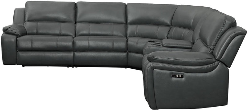 Leonardo Gray Sectional Sofa