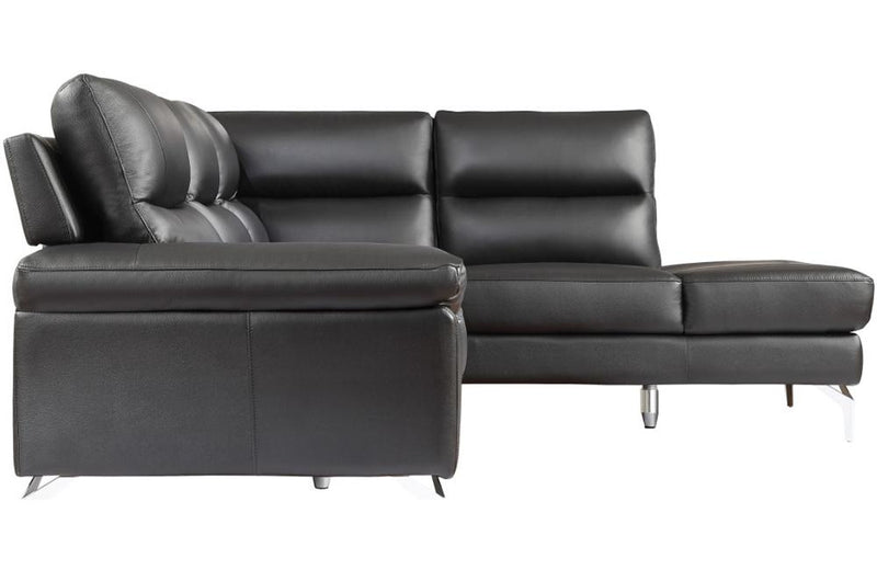 Bromley Black Sectional Sofa