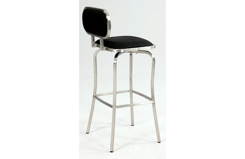 Ethen Modern Swivel Stool Black