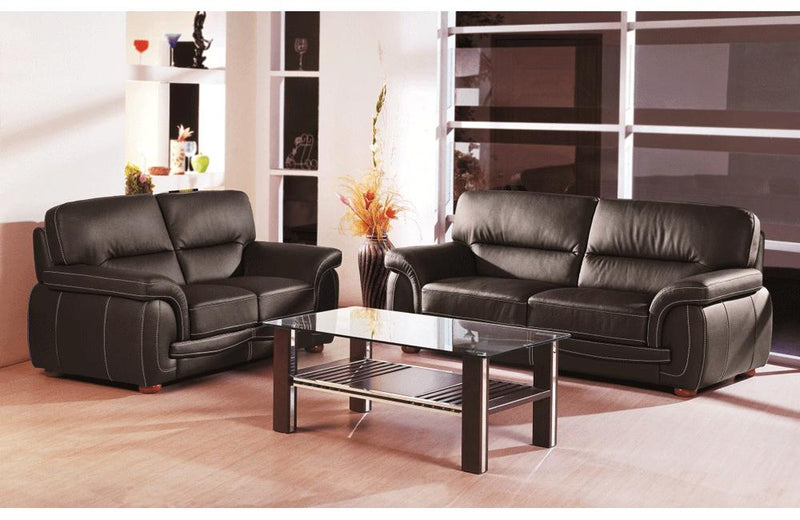 Varvara 2PC Living Room Set Black