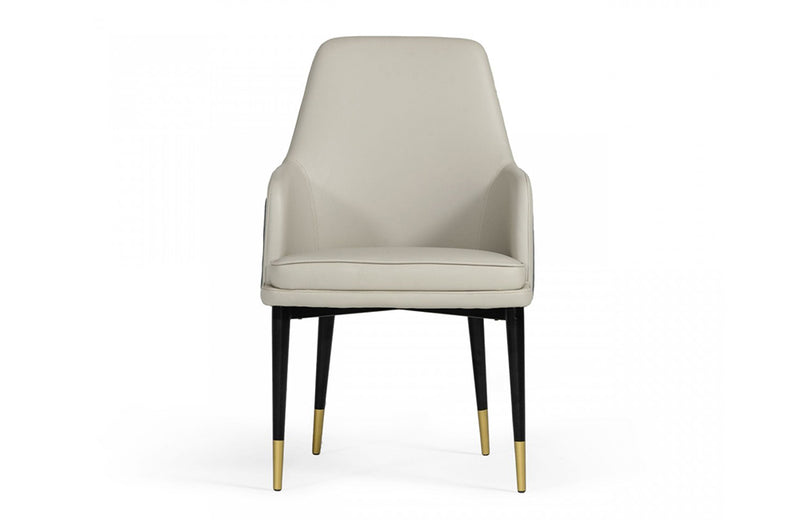 Modrest Duval Modern  Grey Dining Chair