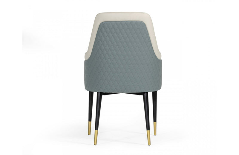 Modrest Duval Modern  Grey Dining Chair