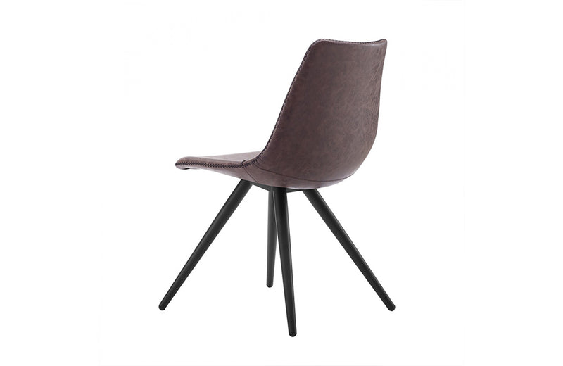 Modrest Condor Modern Brown Dining Chair (Set of 2)