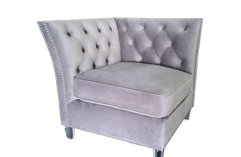 Divani Casa Ladue Transitional Corner Seater