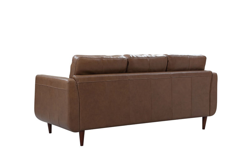 Divani Casa Lyman Modern Brown Sofa