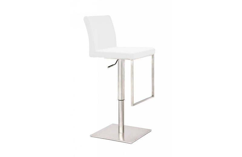 Modrest Folsum Modern White Bar Stool