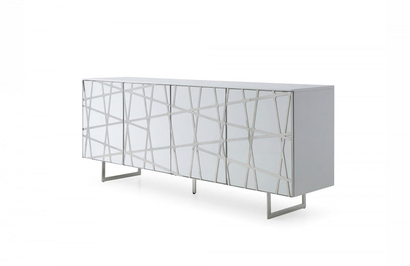 Modrest Kilson Modern White Buffet