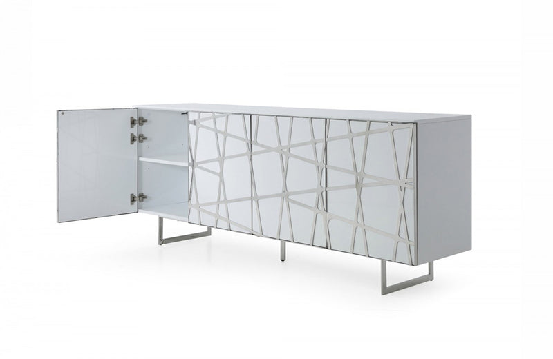 Modrest Kilson Modern White Buffet