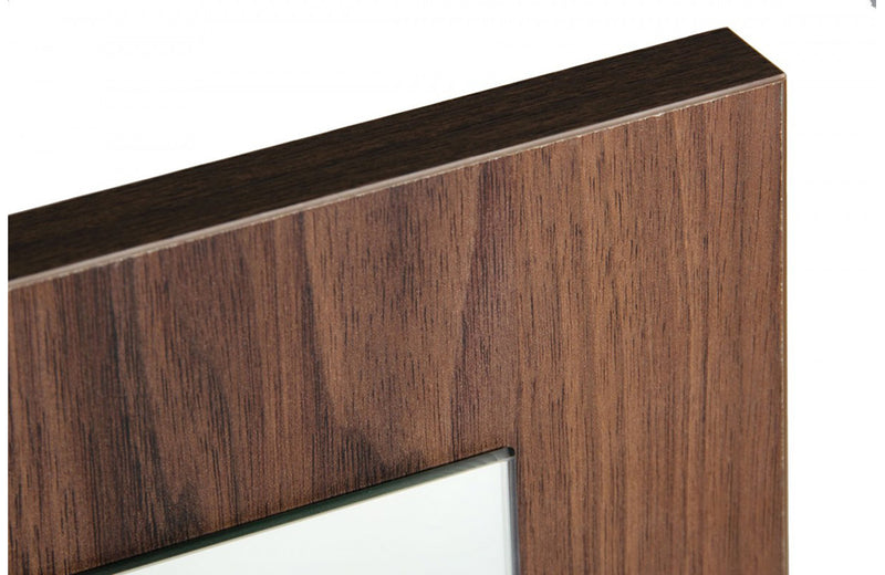 Nova Domus Asus Italian Modern Walnut Mirror