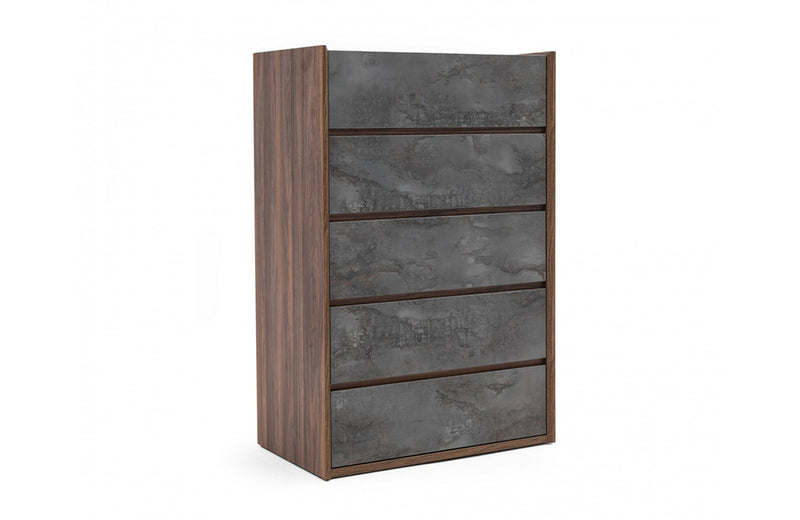 Nova Domus Rado Modern Walnut & Stucco Chest