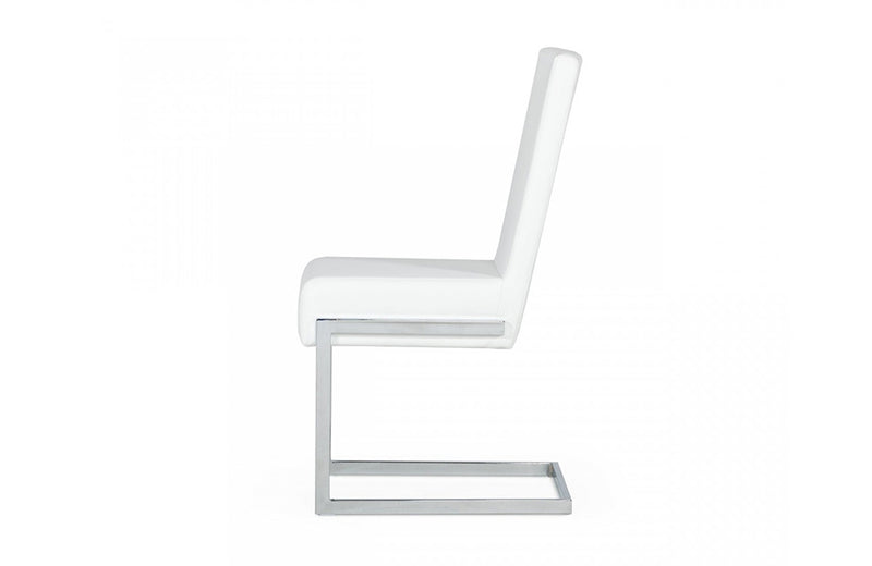 Modrest Batavia Modern White Dining Chair (Set of 2)