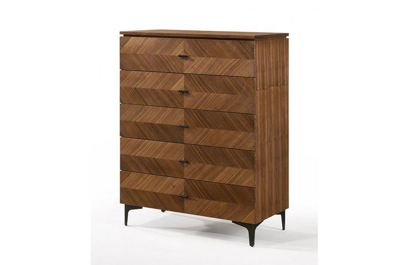 Modrest Paula Mid-Century Walnut Chest