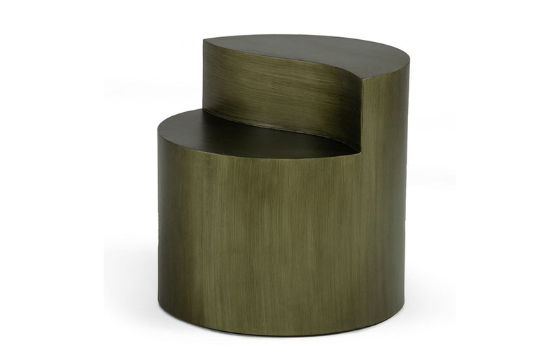 Modrest Avocet Modern Grey End Table