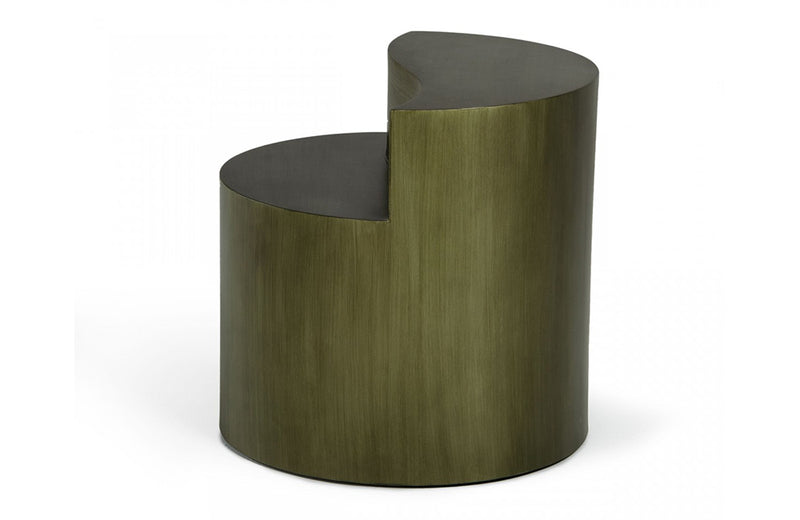 Modrest Avocet Modern Grey End Table