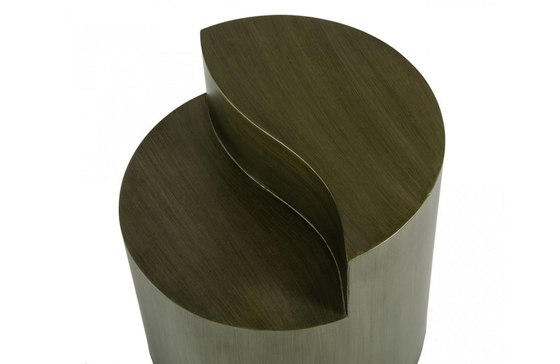 Modrest Avocet Modern Grey End Table