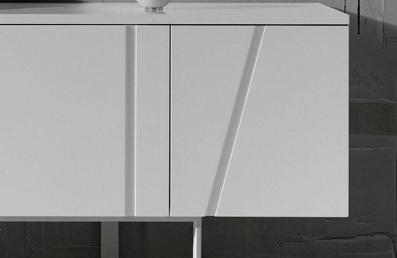 Modrest Mario Modern White Veneer Buffet