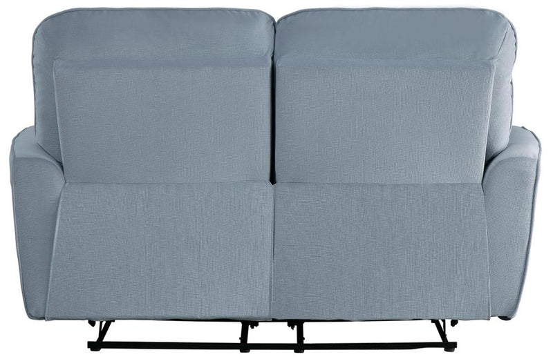 Teddy Gray Reclining Loveseat