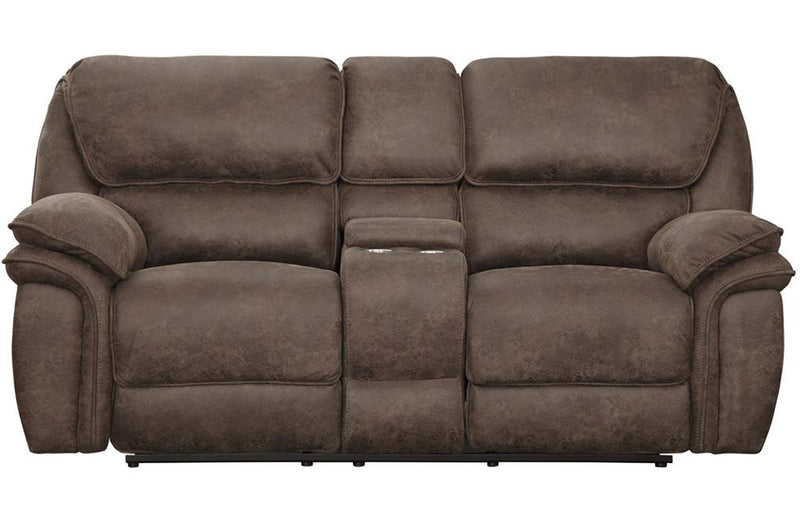 Gordon Brown Fabric Reclining Loveseat