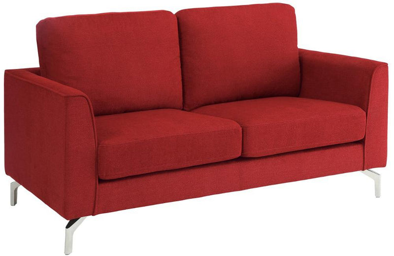 Hannah Red Sofa Set