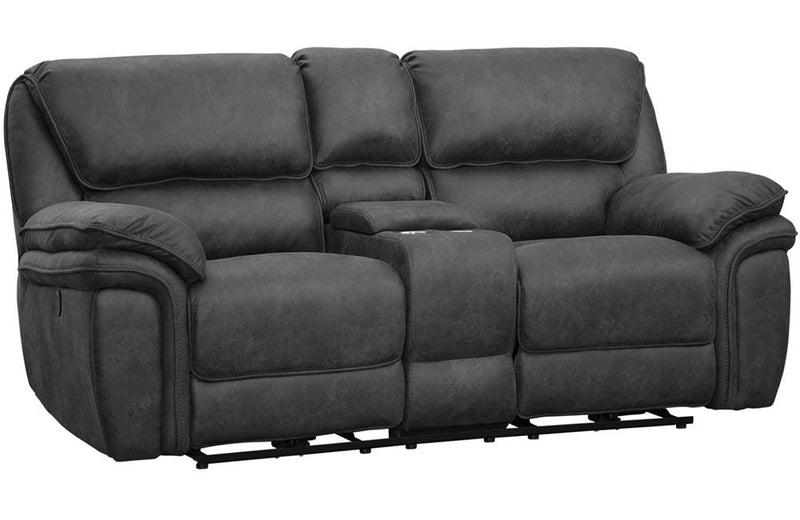 Gordon Gray Fabric Reclining  Loveseat