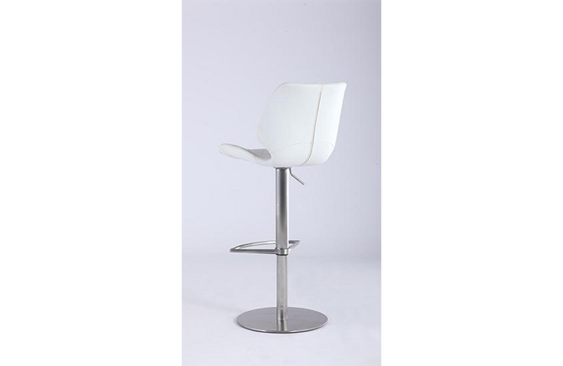 Emily Adjustable Barstool White