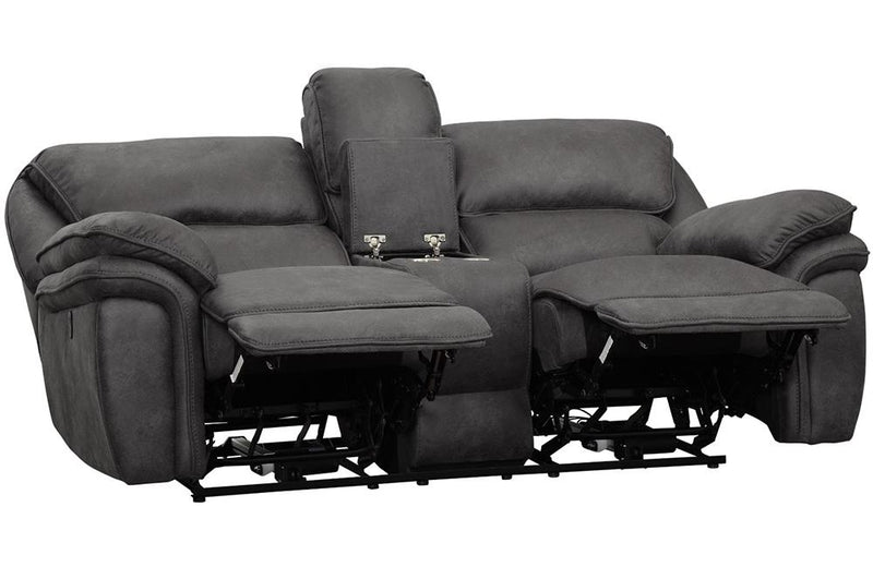 Gordon Gray Fabric Reclining  Loveseat